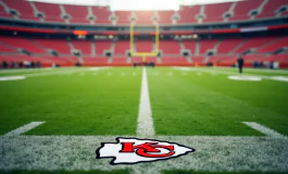 Kansas City Chiefs in azione durante una partita NFL