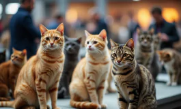 Gatti di razza in esposizione al Super Cat Show di Roma