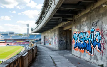 Tensione e vandalismo a Brescia prima della partita