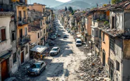 Immagine del terremoto in provincia di Cosenza a Mangone