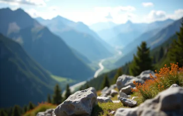 Immagine del terremoto in Valle d'Aosta con epicentro visibile