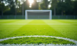 Un ragazzo di 12 anni durante un allenamento sportivo