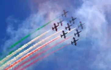 freccia tricolore caselle