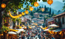 Giorgio Vianini durante le Feste Vigiliane a Trento