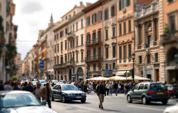 Gianni Ippoliti dopo l'aggressione in centro a Roma