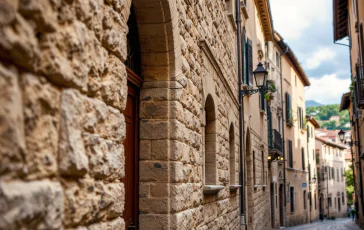 Panorama di Ascoli Piceno, città al top della qualità della vita