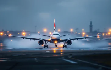 Aereo in emergenza atterra a Venezia per malori