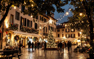 Immagine di atti vandalici in una comunità durante le festività