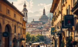 Panorama di Bergamo, la città con la migliore qualità della vita in Italia