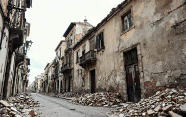 Due donne ferite a Napoli per caduta di calcinacci