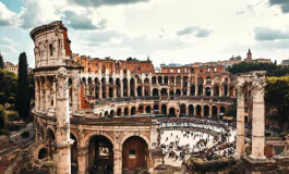 Folla festante al Circo Massimo per Capodanno