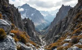 Alpinisti in cerca di speranza tra le montagne