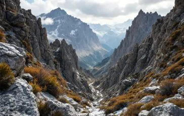 Alpinisti in cerca di speranza tra le montagne