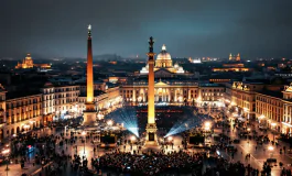 Concerto di Capodanno a Roma con artisti sul palco