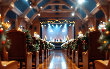 Concerto di Natale al Senato con artisti sul palco