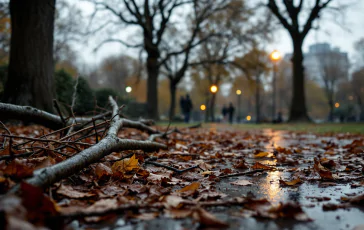 Albero crollato che ha causato la morte di un'insegnante