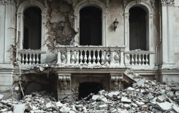 Balcone crollato durante una gita scolastica nel Ferrarese