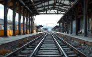 Treno Circumvesuviana fermo a causa di vento e rami