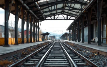 Treno Circumvesuviana fermo a causa di vento e rami