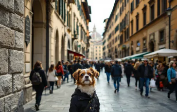 Conducente di monopattino a Firenze senza casco