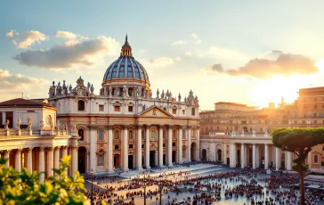 Fedeli in preghiera durante il Giubileo 2023 a San Pietro