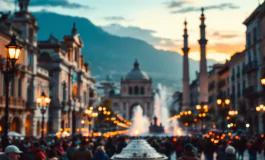 Immagine del Giubileo a Napoli con simboli di fede