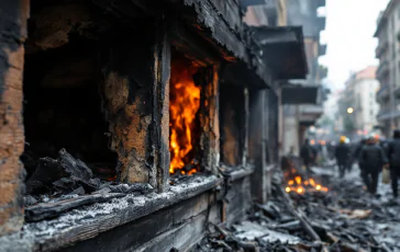 Giovane cinese vittima di incendio in appartamento a Torino