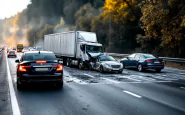 Incidente sull'autostrada A1 con veicoli coinvolti