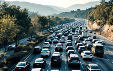 Incidente sull'autostrada A10 con veicoli coinvolti