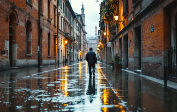 Amina sorride mentre ricostruisce la sua vita dopo l'alluvione