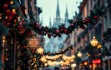 Immagine della festa del 7 dicembre a Milano con moda e tradizione