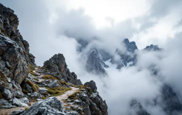 Soccorritori bloccati dal maltempo sul Gran Sasso