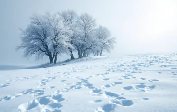 Neve e vento forte nel centro-sud Italia durante il maltempo