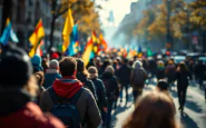 Manifestazione a Torino per la libertà del Rojava e Kurdistan