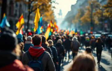 Manifestazione a Torino per la libertà del Rojava e Kurdistan