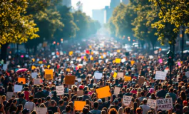 Manifestazione per la libertà e i diritti contro ddl sicurezza