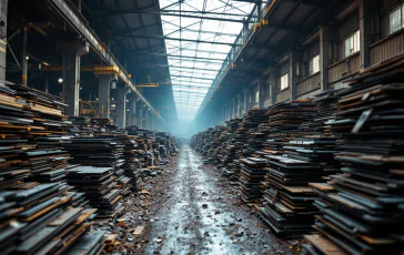 Immagine che rappresenta la frode nel materiale ferroso in Piemonte