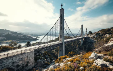 Memoriale dedicato alle vittime del ponte Morandi