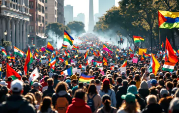 Manifestazione a Milano per la solidarietà ai palestinesi