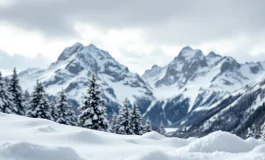 Nevicate in Alto Adige con strade innevate e avviso di prudenza