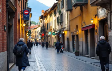 Immagine di un omicidio a Bergamo durante una lite tra bande