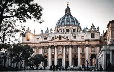 Papa Francesco durante l'inaugurazione dell'Anno del Giubileo della Speranza