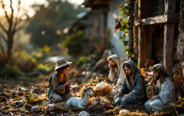 Presepe di Botteghino di Zocca, simbolo di speranza