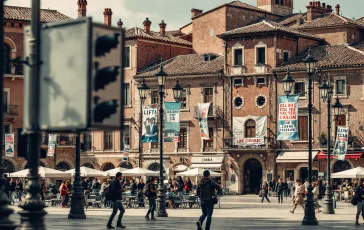 Manifestazione contro l'insediamento di un Cpr a Falconara