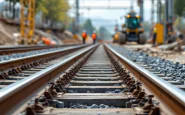 Treno ad alta velocità in partenza da Firenze verso Roma