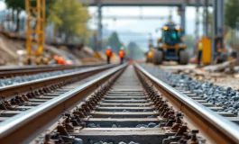 Treno ad alta velocità in partenza da Firenze verso Roma