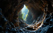 Immagine di Ottavia Piana durante il salvataggio in grotta