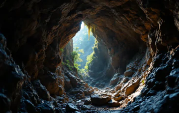 Immagine di Ottavia Piana durante il salvataggio in grotta