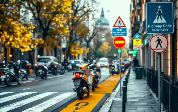 Immagine che rappresenta la sicurezza stradale a Milano