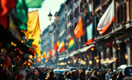 Manifestazione di lavoratori e studenti a Roma per i diritti